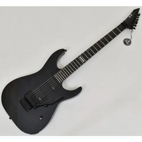 ESP E-II M-II FM See-Thru Black Electric Guitar B-Stock 34203 sku number EIIM2FMSTBLK.B 34203