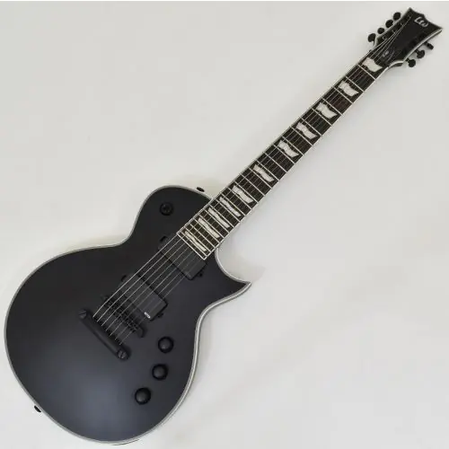 ESP LTD EC-407 7 Strings Guitar in Black Satin B stock 3512 sku number LEC407BLKS.B 3512