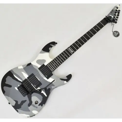 ESP E-II M-II Neck Thru Guitar Urban Camo B-Stock 91213 sku number EIIMIINTUC.B 91213