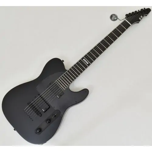 ESP E-II T-B7 Baritone Guitar Black Satin B-Stock 81213 sku number EIITB7BLKS.B 81213