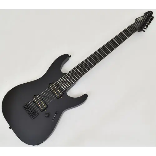 ESP LTD Alex Wade AW-7 String Baritone Guitar Black Satin B-Stock 2401 sku number LAW7BOGBLKS.B 2401