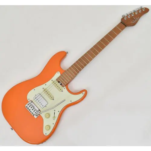 Schecter Nick Johnston Traditional HSS Guitar Atomic Orange B Stock 0890 sku number SCHECTER1538.B 0890