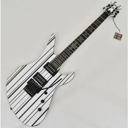 Schecter Synyster Standard Guitar White Black Pinstripes B-Stock 1948 sku number SCHECTER1746.B 1948