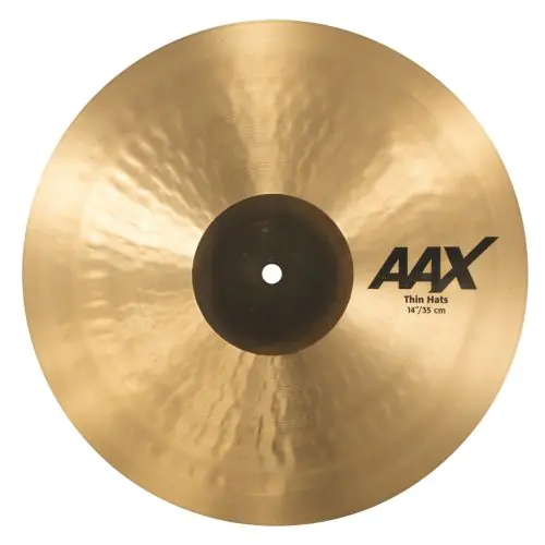 SABIAN 14" AAX Thin Hat Bottom sku number 21401XC/2