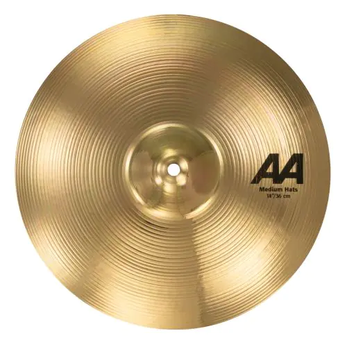 SABIAN 14" AA Medium Hat Bottom Brilliant Finish sku number 21402/2B