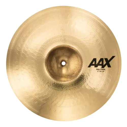 SABIAN 17" Thin Crash AAX Brilliant Finish sku number 21706XCB