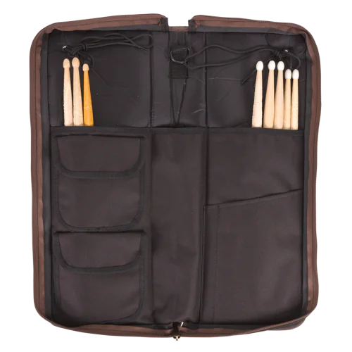 SABIAN Arena Stick Bag (Black With Brown) sku number AS1BB