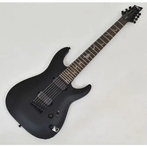 Schecter Damien-7 Electric Guitar Satin Black B-Stock 0093 sku number SCHECTER2472.B 0093