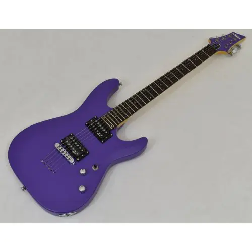 Schecter C-6 Deluxe Guitar Satin Purple B-Stock 0435 sku number SCHECTER429.B 0435