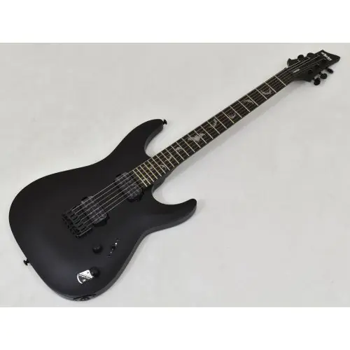 Schecter Damien-6 Guitar Satin Black B-Stock 2080 sku number SCHECTER2470.B 2080