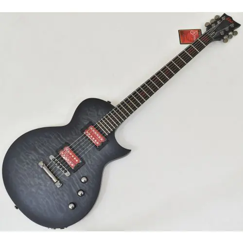 ESP LTD BB-600 Baritone See Thru Black Sunburst Satin B-Stock 0891 sku number LBB600BQMSTBLKSBS.B 0891