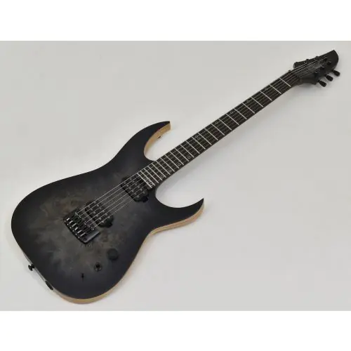 Schecter KM-6 MK-III Artist Electric Guitar Trans Black Burst B-Stock 0647 sku number SCHECTER827.B 0647