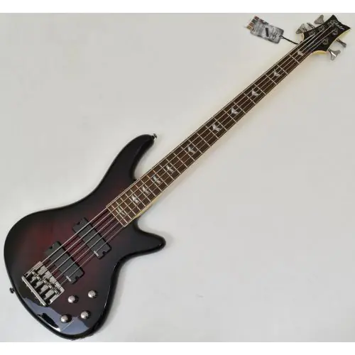 Schecter Stiletto Extreme-5 Bass Black Cherry B-Stock 1226 sku number SCHECTER2502.B1226