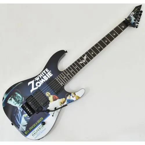 ESP LTD KH-WZ Kirk Hammett White Zombie Guitar B-Stock 2217 sku number LKHWZ.B2217