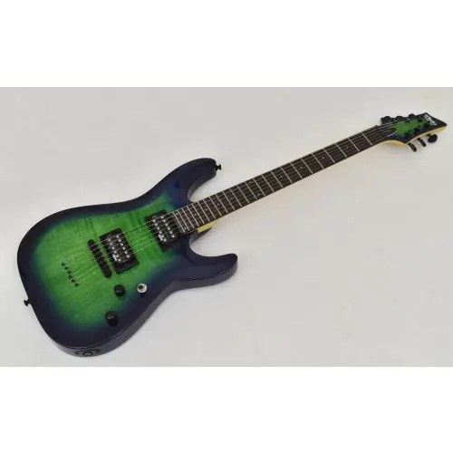 Schecter C-6 Elite Guitar Aqua Burst B-Stock 2432 sku number SCHECTER782.B2432