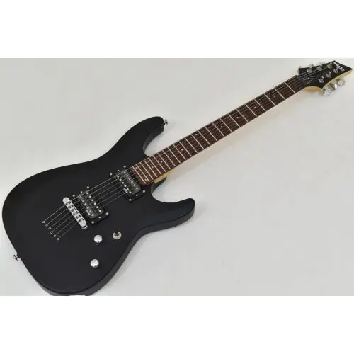 Schecter C-6 Deluxe Guitar Satin Black B-Stock 0266 sku number SCHECTER430.B0266