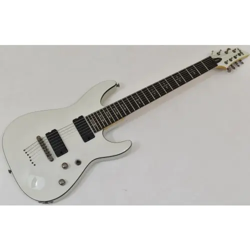 Schecter Demon-7 Guitar Vintage White B-Stock 1070 sku number SCHECTER3681.B1070