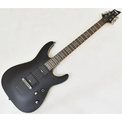 Schecter Demon-6 Guitar Aged Black Satin B-Stock 0514 sku number SCHECTER3660.B00514