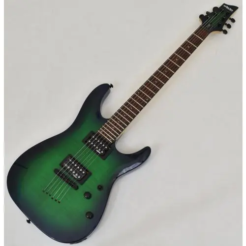 Schecter C-6 Elite Guitar Aqua Burst B-Stock 2867 sku number SCHECTER782.B2867