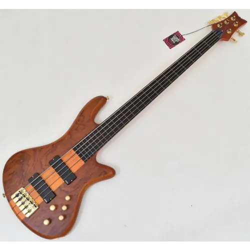 Schecter Stiletto Studio-5 Fretless Bass Honey Satin B-Stock 1293 sku number SCHECTER2770.B1293