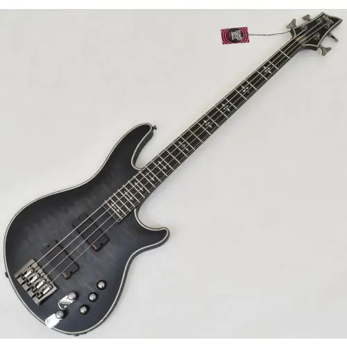 Schecter Hellraiser Extreme-4 Bass See Thru Black Satin B-Stock 0307 sku number SCHECTER1909.B0307