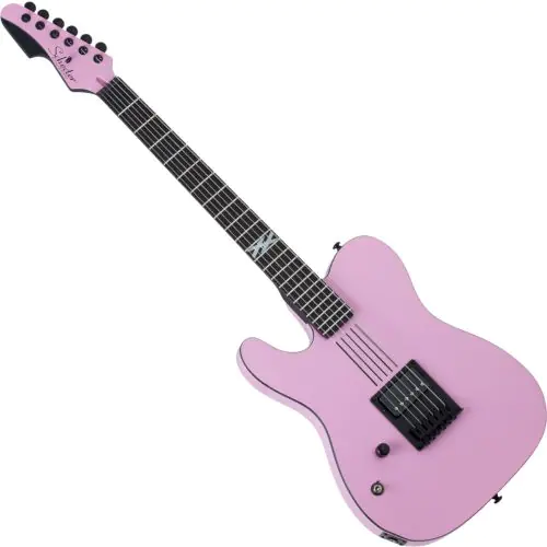 Schecter Machine Gun Kelly PT Lefty Guitar Hot Pink sku number SCHECTER86