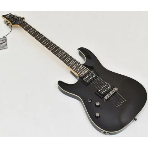 Schecter Omen-6 Left-Handed Guitar Gloss Black B Stock 1478 sku number SCHECTER2063.B1478