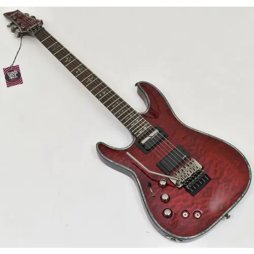 Schecter Hellraiser C-1 FR-S Lefty Guitar Black Cherry B-Stock 3881 sku number SCHECTER1828.B3881