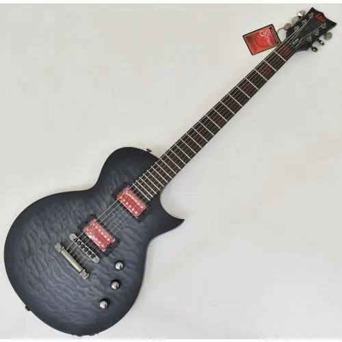 ESP LTD BB-600 Baritone See Thru Black Sunburst Satin B-Stock 1677 sku number LBB600.B1677