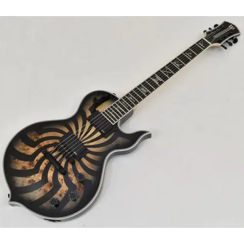 Wylde Audio Odin Grail Buzzsaw Guitar Charcoal Burst B-Stock 0001 sku number SCHECTER4539.B0001