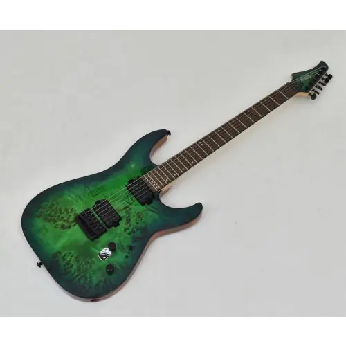 Schecter CR-6 Aqua burst guitar B-Stock 4014 sku number SCHECTER848.B4014