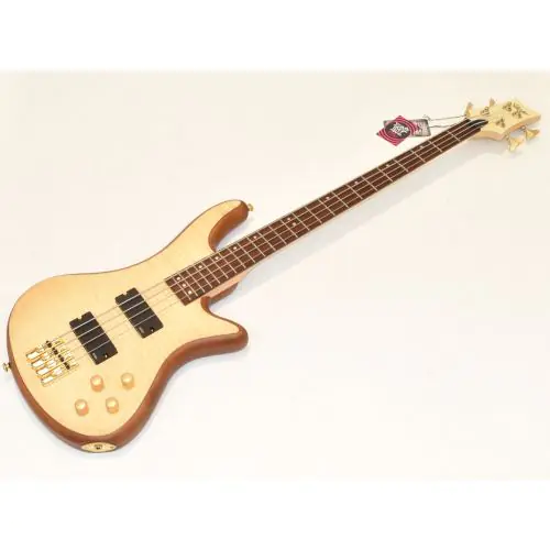 Schecter Stiletto Custom-4 Bass Natural Satin B-Stock 0808 sku number SCHECTER2531.B0808