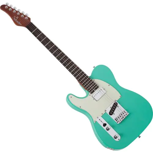 Schecter Nick Johnston PT Lefty Guitar Atomic Green sku number SCHECTER1734