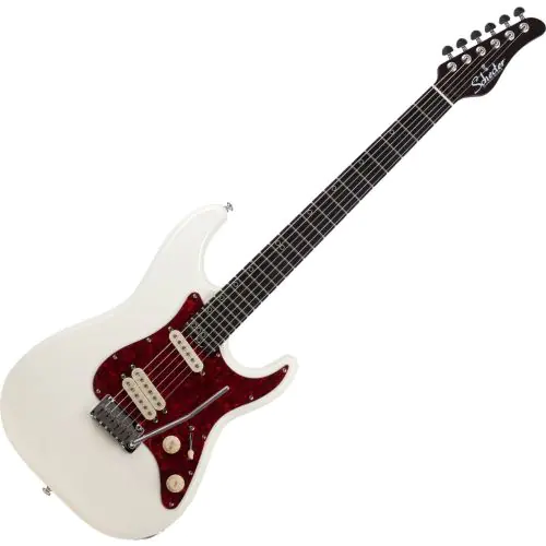 Schecter MV-6 Electric Guitar Olympic White sku number SCHECTER4204