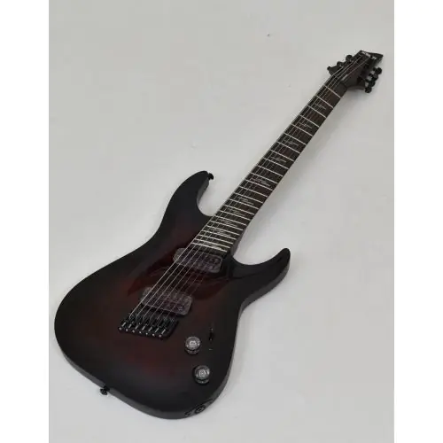 Schecter Omen Elite-7 Multiscale Guitar Black Cherry Burst B-Stock 2682 sku number SCHECTER2462.B2682