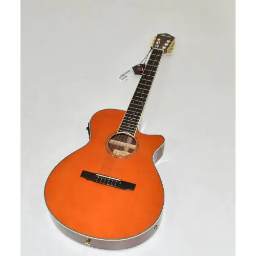 Ibanez AEG10NII Classical Acoustic Electric Guitar Tangerine B-Stock 0605 sku number AEG10NIITNG.B 0605