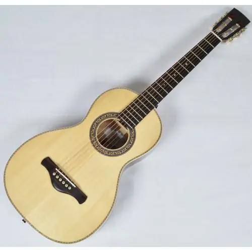 Ibanez AVN3-NT Artwood Vintage Series Acoustic Guitar in Natural High Gloss Finish sku number AVN3NT