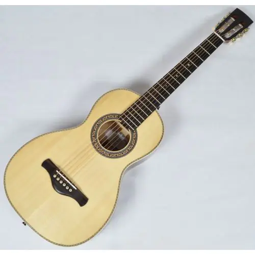 Ibanez AVN3-NT Artwood Vintage Series Acoustic Guitar in Natural High Gloss Finish sku number AVN3NT