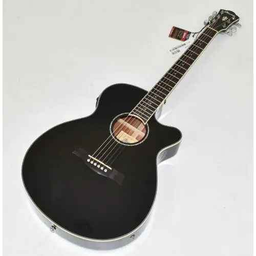 Ibanez AEG10NII Classical Acoustic Electric Guitar Black B-Stock 0136 sku number AEG10NIIblk.B 0136