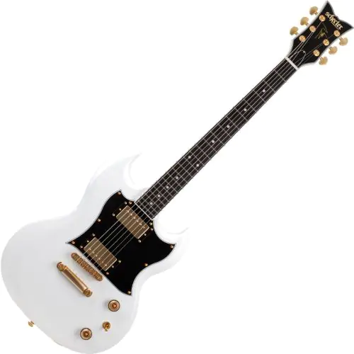 Schecter ZV-H6LLYW66D Zacky Vengeance S-II Guitar Gloss White sku number SCHECTER542