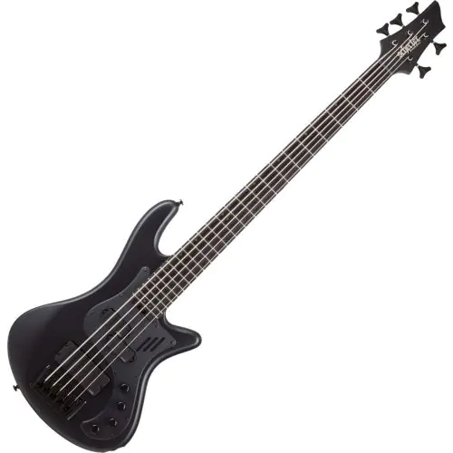 Schecter Stiletto Stealth-5 Pro Bass Satin Black sku number SCHECTER2271