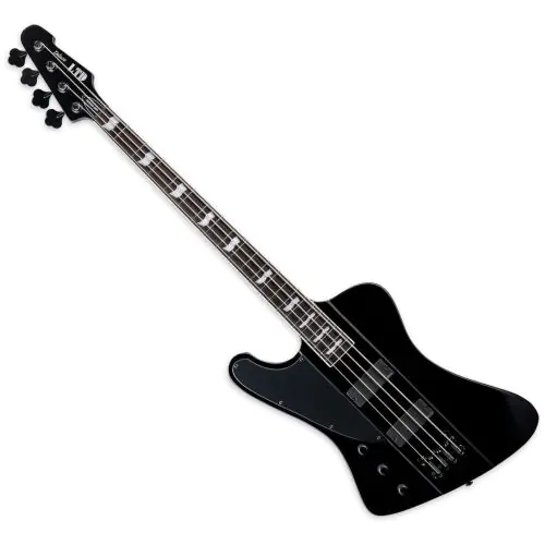 ESP LTD PHOENIX-1004 4 String Lefty Bass Black sku number LPHOENIX1004BLKLH