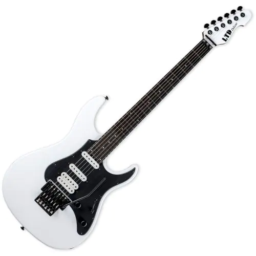 ESP LTD SN-1000FR Electric Guitar in Snow White sku number LSN1000FRSW