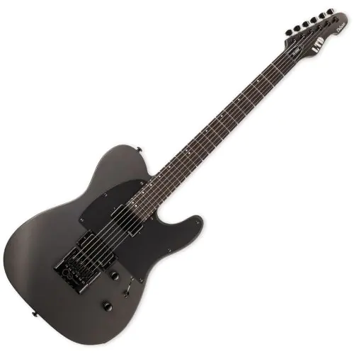 ESP LTD TE-1000ET Evertune Guitar Charcoal Metallic Satin sku number LTE1000ETCHMS