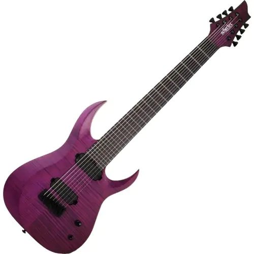 Schecter John Browne Tao-8 Guitar Satin Trans Purple sku number SCHECTER464