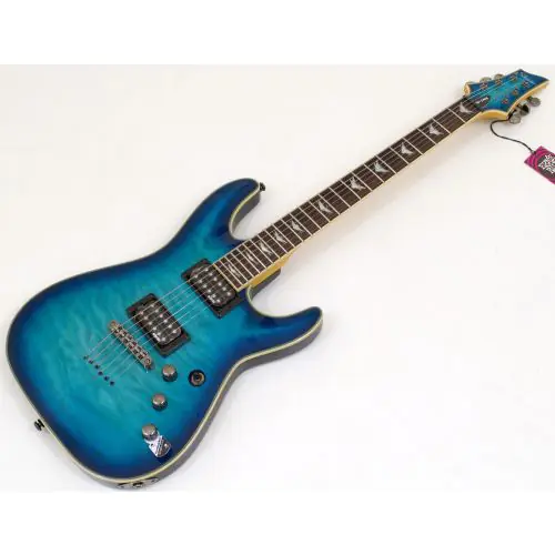 Schecter Omen Extreme-6 Guitar Ocean Blue Burst B-Stock 0878 sku number SCHECTER2015-B0878