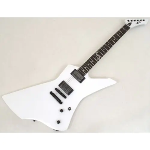 ESP LTD Snakebyte James Hetfield Guitar Snow White B Stock sku number LSNAKEBYTESW-B