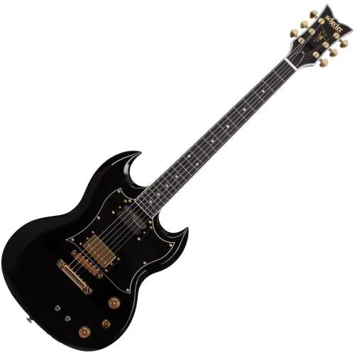 Schecter ZV-H6LLYW66D-S Zacky Vengeance Guitar Gloss Black sku number SCHECTER545