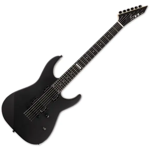 ESP E-II JL-1 Jeff Ling Guitar Black Satin B-Stock sku number EEIIJL1-B