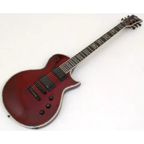 ESP LTD EC-1000 STBC Guitar See Thru Black Cherry B-Stock 1630 sku number LEC1000STBC-B1630